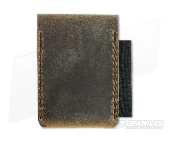 Hitch & Timber Surveyor Crazy Horse Leather Brass Snap Wallet 5 Hitch & Timber Surveyor Crazy Horse Leather Brass Snap Wallet - Image 3