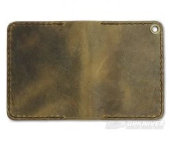 Hitch & Timber Trucker's Hitch Crazy Horse Leather Fold-Over EDC Utility Wallet -Cheap Knife Accessories Store truckerhitch ch 3