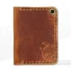 Hitch & Timber Trucker's Hitch English Tan Leather Fold-Over EDC Utility Wallet -Cheap Knife Accessories Store truckerhitch et