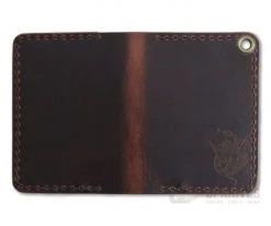 Hitch & Timber Trucker's Hitch Autumn Harvest Leather Fold-Over EDC Utility Wallet -Cheap Knife Accessories Store truckershitch ah 3