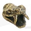 Lion Armory Viper Head Bead Brass 1 Lion Armory Viper Head Bead Brass -Cheap Knife Accessories Store viperhead brs