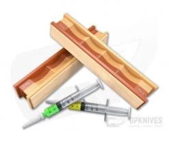 Wicked Edge 5/3.5 Micron Diamond Paste Syringes and Balsa Strops Pack
