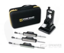 Work Sharp Precision Adjust Elite Tri-Brasive Knife Sharpener WSBCHPAJ-ELT